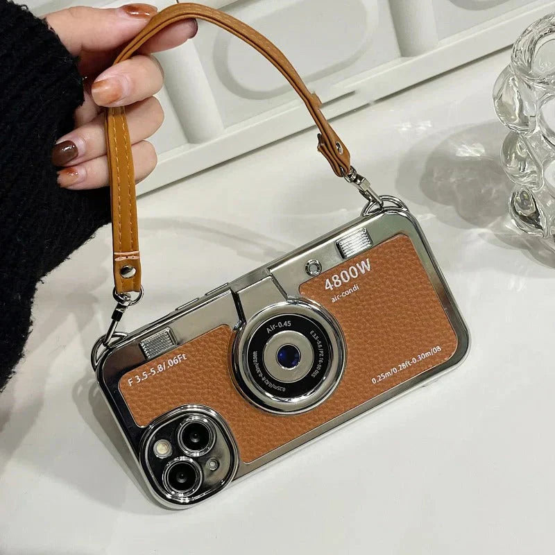 iPhone- 3D Retro Vintage Camera Case